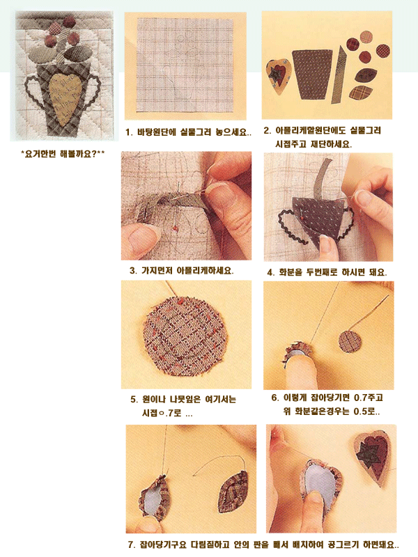아플리케 이미지